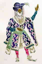 Costume pour un sultan